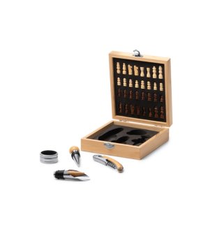 Комплект за вино в кутия FRESNO снимка