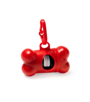 Червен диспенсър за торбички за домашни любимци SIMBA снимка