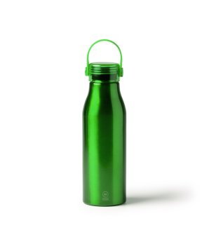Зелена бутилка за вода с металик ефект Fental 750 мл снимка