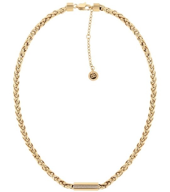 Дамско златисто колие с верижка снимка