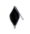 Дамска черна чанта клъч-2 снимка