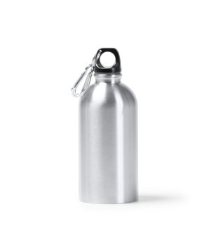 Сребриста бутилка за вода Mikel 500 мл снимка