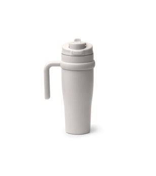 Бяла термочаша за вода Kalam 900 мл снимка