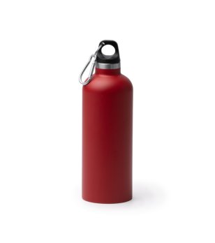 Червена бутилка за вода от рециклирана неръждаема стомана Luwak снимка