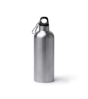 Сребриста бутилка за вода от рециклирана неръждаема стомана Luwak снимка