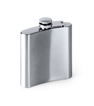 Джобна метална бутилка за алкохол WALKER 175 мл снимка