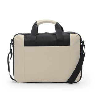 Чанта за лаптоп LORA в бежово и черно снимка