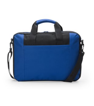 Чанта за лаптоп LORA в синьо и черно снимка