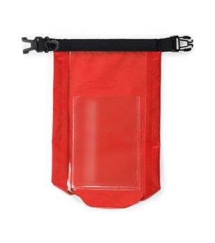 Червена водоустойчива чанта ALETA снимка