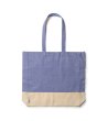 Синя чанта от рециклиран памук INCA-0 снимка