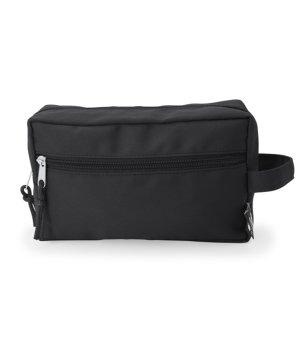 Черен несесер за тоалетни принадлежности BUBO снимка