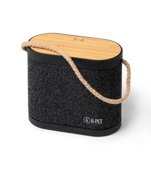 Тонколонка BIANKI в черно с безжично зарядно устройство снимка