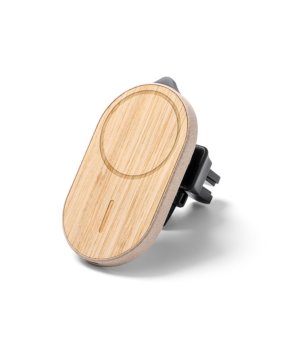 Поставка за телефон за кола с магнитна функция за смартфон и безжично зарядно снимка