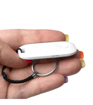 Умен тракер TAGY в бяло снимка