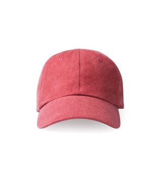 Памучна шапка с козирка в червено ELEMENT снимка