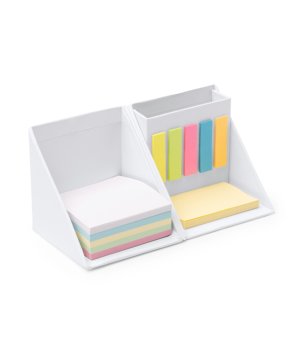 Комплект за бюро от бял картон DIMAS снимка