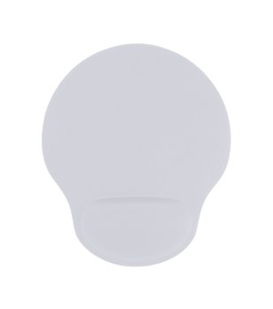 Подложка за мишка с възглавничка SILVANO в бяло снимка