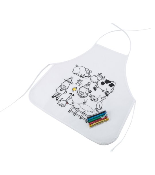 Детска готварска престилка за оцветяване PACHU снимка