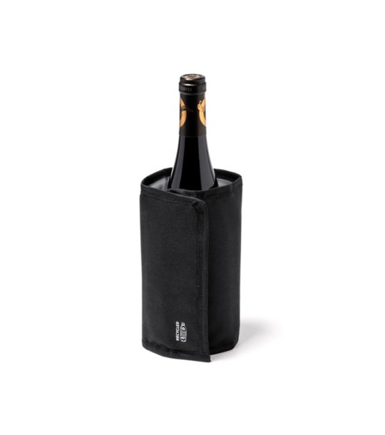 Охладител за бутилки в черно снимка