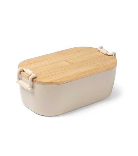 Бежова кутия за храна BRIOX снимка