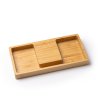 Органайзер от бамбук с безжично зарядно TRAY-0 снимка