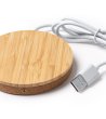 Безжично зарядно от корк и бамбук FURAX-4 снимка