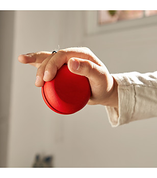 Червено дървено йо-йо ROSKO снимка