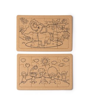 Комплект от 2 пъзела за оцветяване снимка