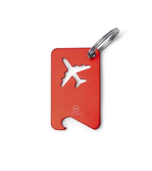 Червен ключодържател отварачка FLAPIK снимка