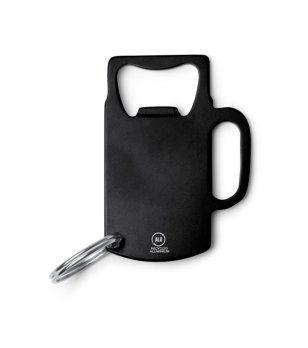 Черен ключодържател отварачка от алуминий ARTOIS снимка