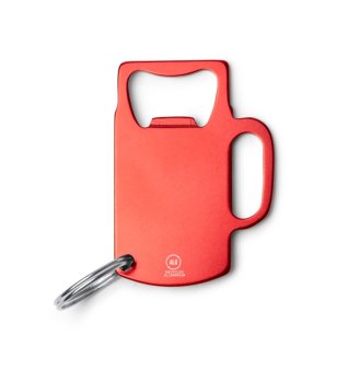 Червен ключодържател отварачка от алуминий ARTOIS снимка