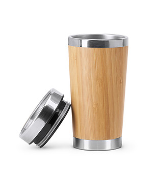 Чаша от бамбук YABA 500 мл снимка