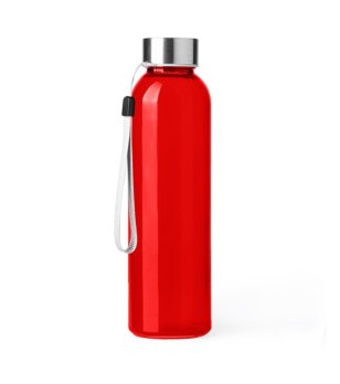 Червена бутилка за вода Alfe 500 мл снимка