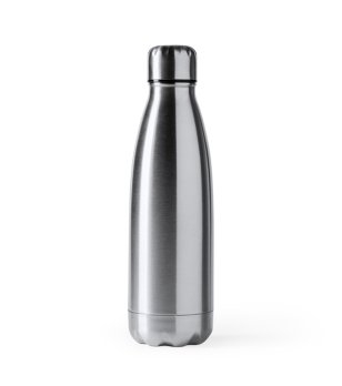 Бутилка за вода от неръждаема стомана в сребристо Alpinia 700 мл снимка