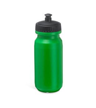 Зелена пластмасова бутилка за вода 620 мл снимка