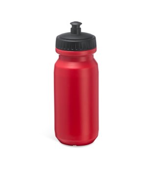 Червена пластмасова бутилка за вода 620 мл снимка