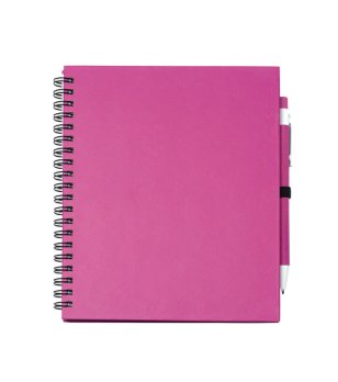 Розова тетрадка с химикал LEYNAX снимка