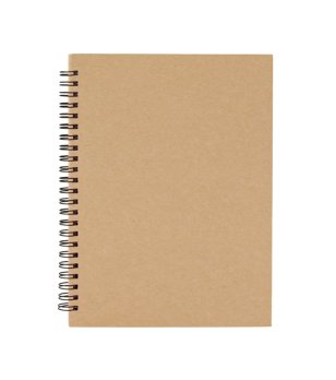 Бежова тетрадка със спирала VALLE снимка