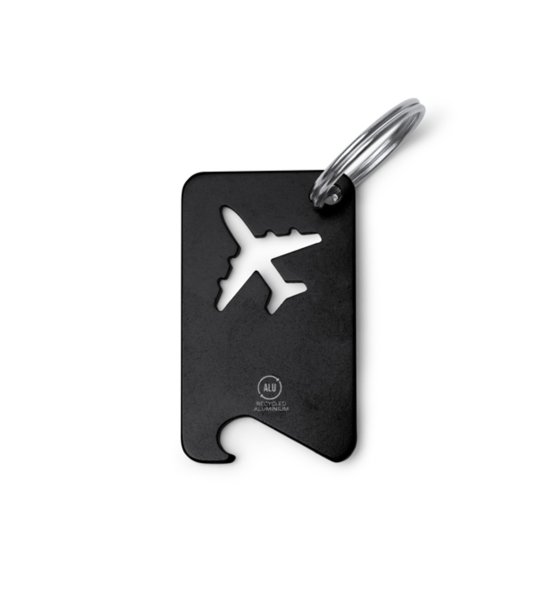 Черен ключодържател отварачка FLAPIK снимка