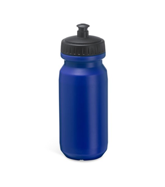 Синя пластмасова бутилка за вода 620 мл снимка