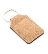 Правоъгълен ключодържател от корк-1 снимка