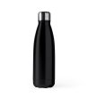 Бутилка за вода от неръждаема стомана в черно Alpinia 700 мл-0 снимка