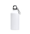 Алуминиева бяла бутилка за вода Athletix 400 мл-0 снимка