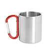 Метална чаша GUAYA 230 мл с червена дръжка-0 снимка