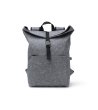Сива раница TAIPEI 21 литра от рециклиран филц-2 снимка