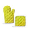 Кухненски комплект от ръкавица и ръкохватка в жълто ENEKO-0 снимка