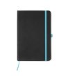 Черен тефтер A5 със синя лента PIANA-0 снимка