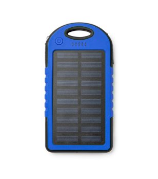 Външна соларна батерия DROIDE в синьо 4000 mAh снимка