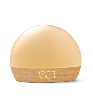 Лампа-будилник NAMUR в бежово снимка