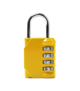 Жълто катинарче с шифър MILVIA снимка